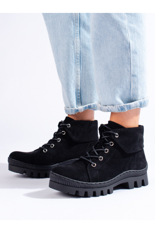 Melns Sieviešu zābaki S.Barski