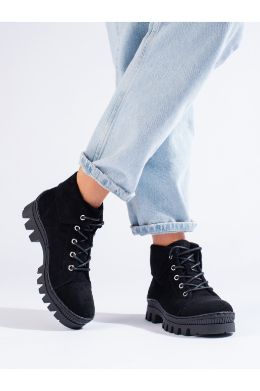 Melns Sieviešu zābaki S.Barski