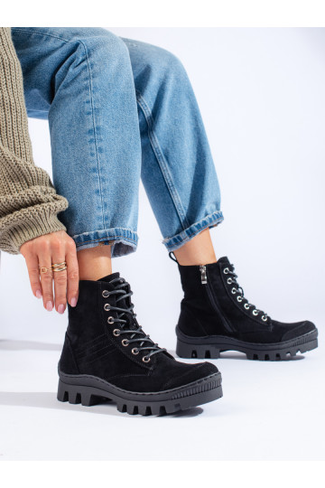 šņorējami sieviešu zābaki S.Barski  2