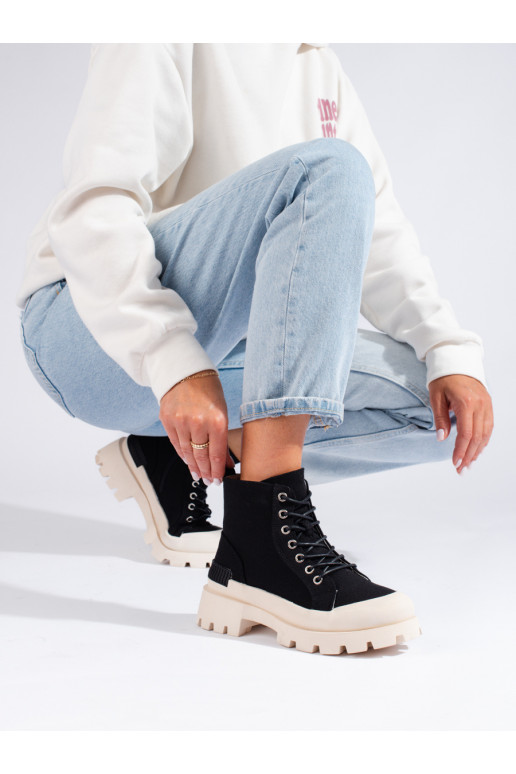 puszābaki ar platformu  S.Barski Melnas krāsas