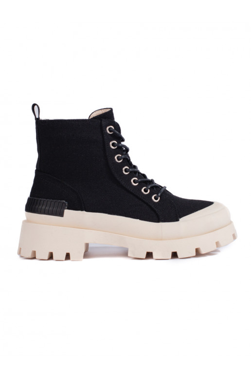 puszābaki ar platformu  S.Barski Melnas krāsas