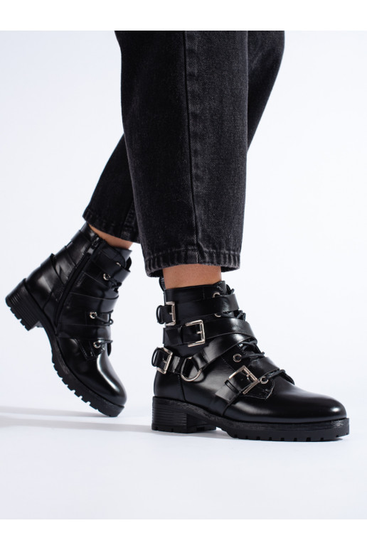 Melns sieviešu zābaki 