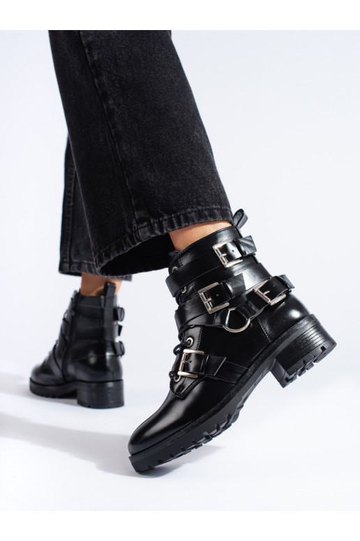 Melns sieviešu zābaki 