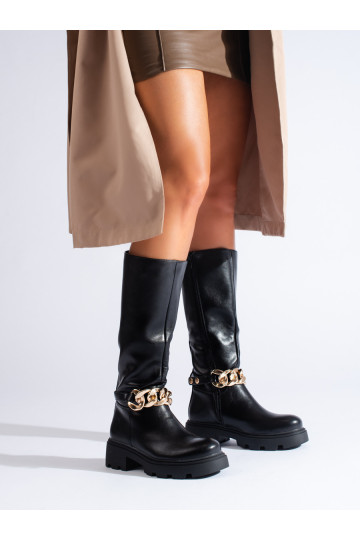 Sieviešu garie zābaki  no eko ādas 2