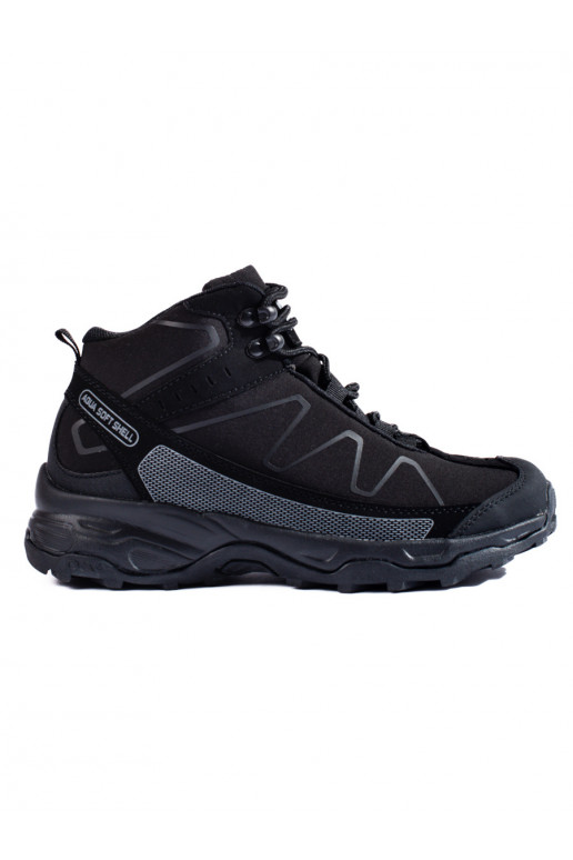 Sportiska stila Trekinga apavi  DK Melnas krāsas