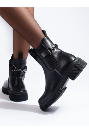 Melns  sieviešu zābaki 2