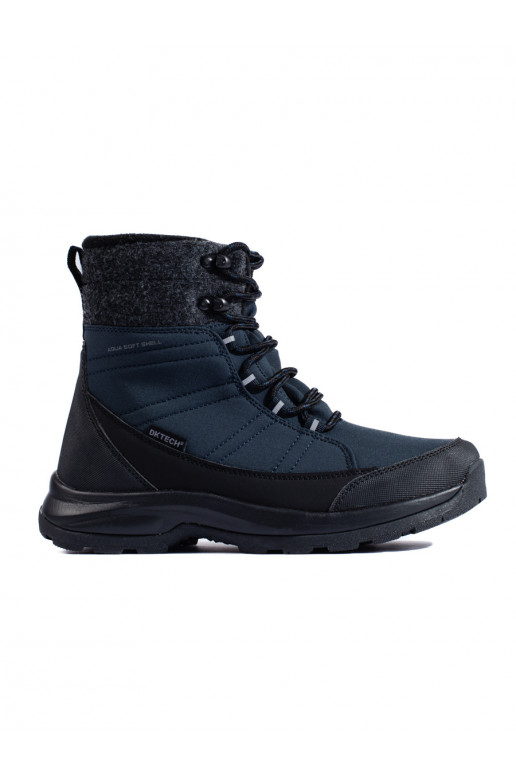 šņorējami Sieviešu sniega zābaki DK Zilas krāsas Softshell
