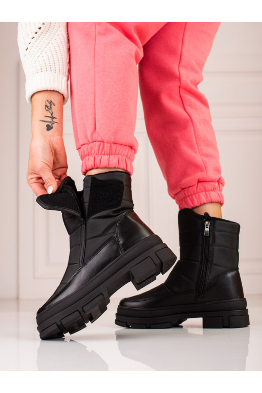 Melns Sieviešu sniega zābaki  Sokolski