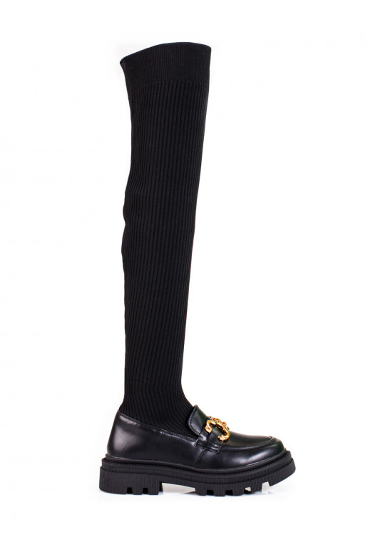 Melns Sieviešu zābaki 