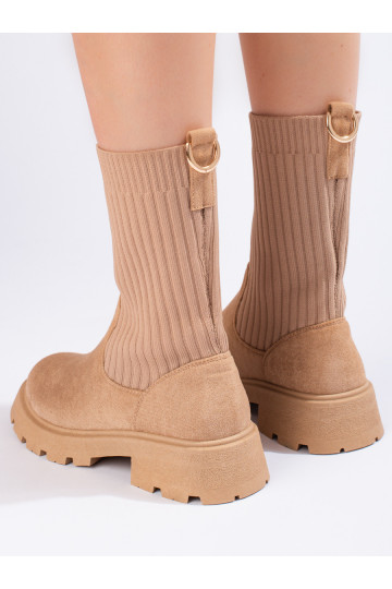 zamšādas sieviešu zābaki   2