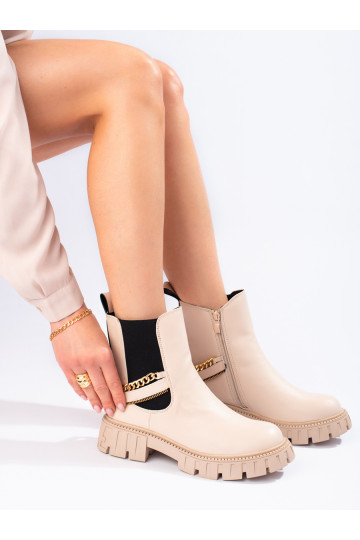 smilšu krāsas Sieviešu zābaki