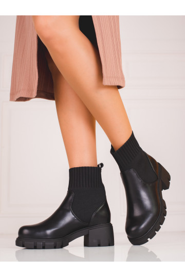 Melns sieviešu zābaki  2