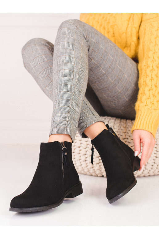 zamšādas  sieviešu zābaki