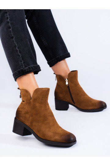 brūnas krāsas sieviešu zābaki  Vinceza 2