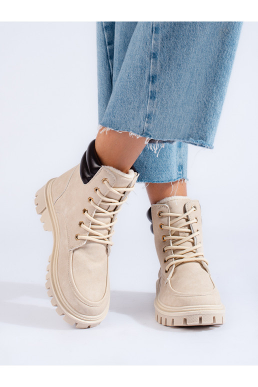 smilšu krāsas  sieviešu apavi 