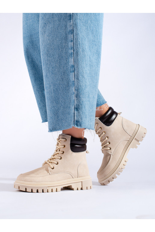 smilšu krāsas  sieviešu apavi 