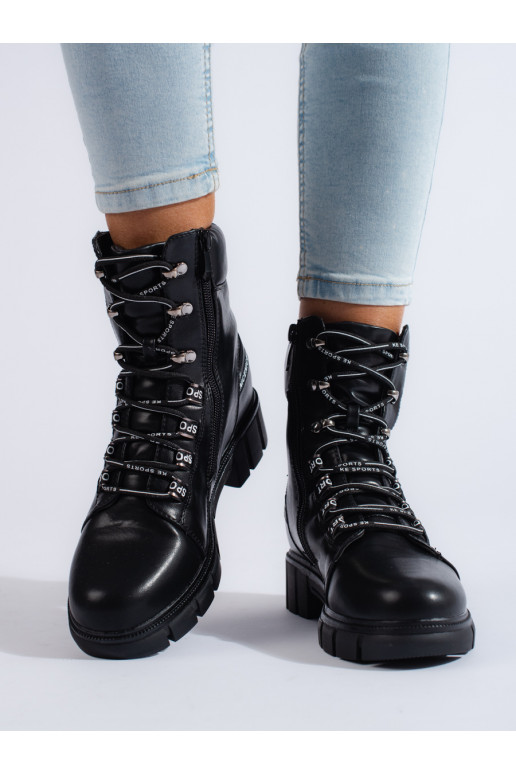 Melns sieviešu zābaki 