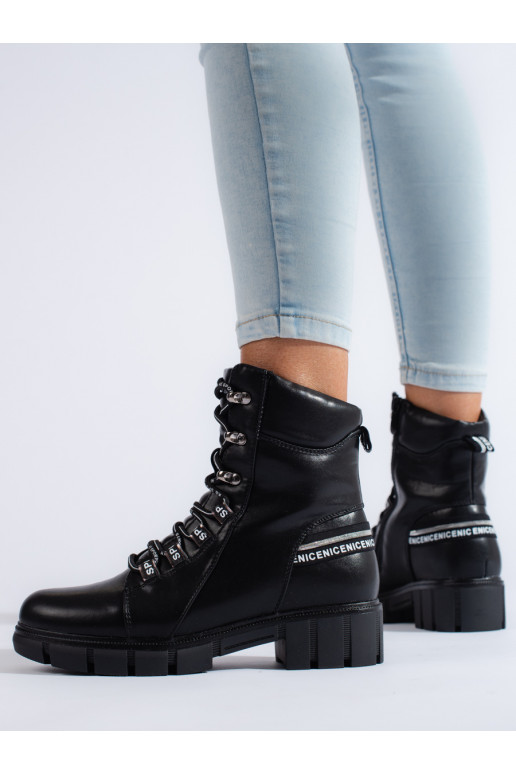 Melns sieviešu zābaki 