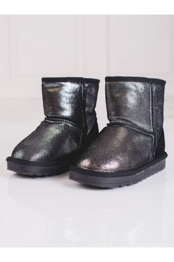 Sudraba krāsas Sieviešu sniega zābaki