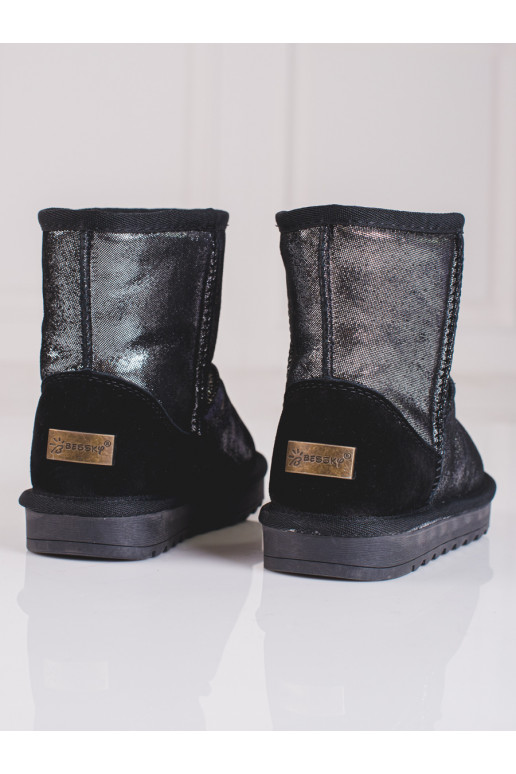 Sudraba krāsas Sieviešu sniega zābaki 