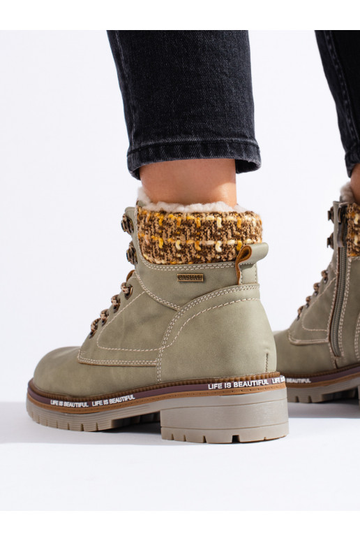 Pelēkas krāsas  sieviešu apavi 