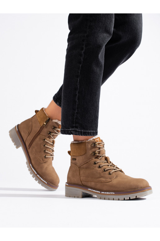 brūnas krāsas  sieviešu apavi 