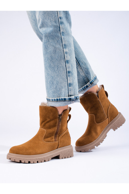 Sieviešu puszābaki  brūnas krāsas 