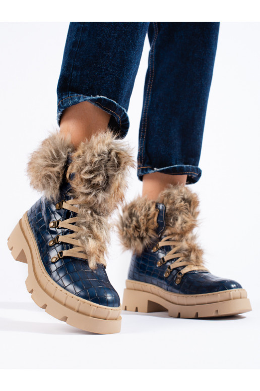 apavi  ar kažokādu 