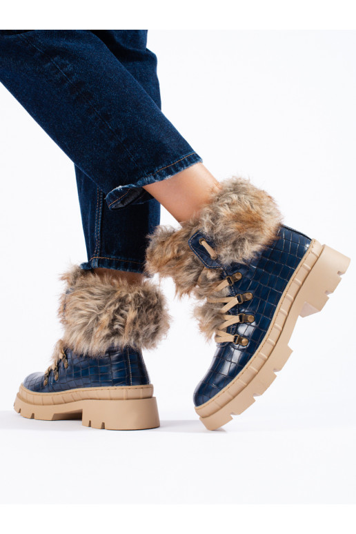 apavi  ar kažokādu 