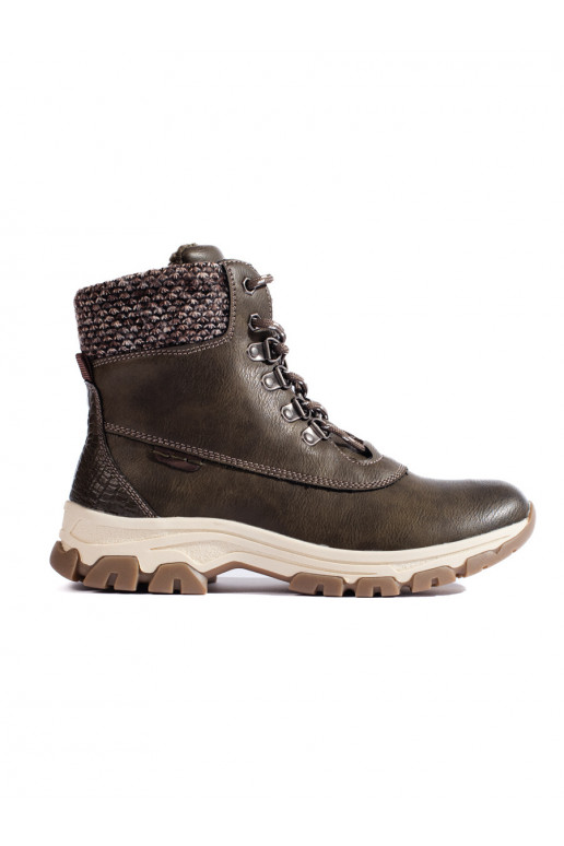 apavi  ar platformu zaļš