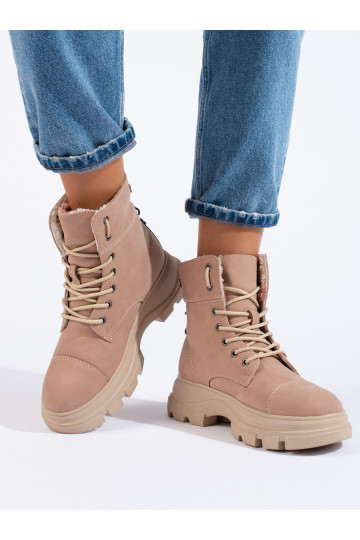 apavi  ar platformu rozā krāsa