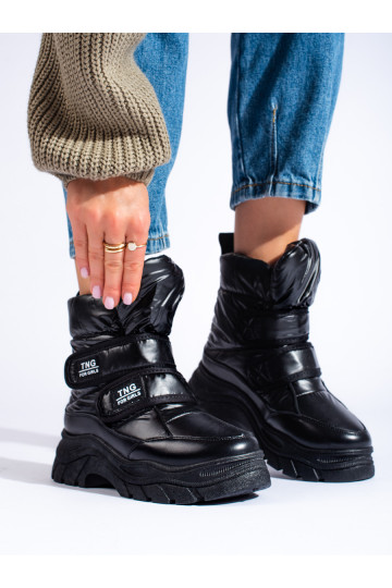 silti Sieviešu sniega zābaki Potocki Melnas krāsas y