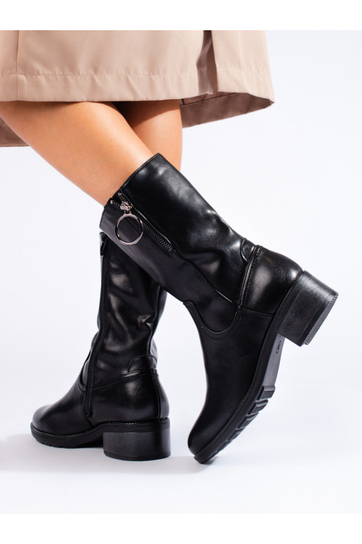  sieviešu zābaki Melnas krāsas