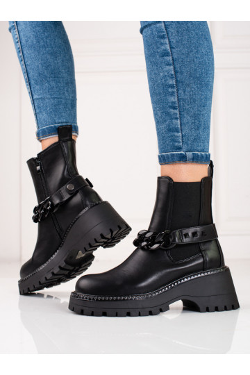 Sieviešu zābaki  Melnas krāsas 2