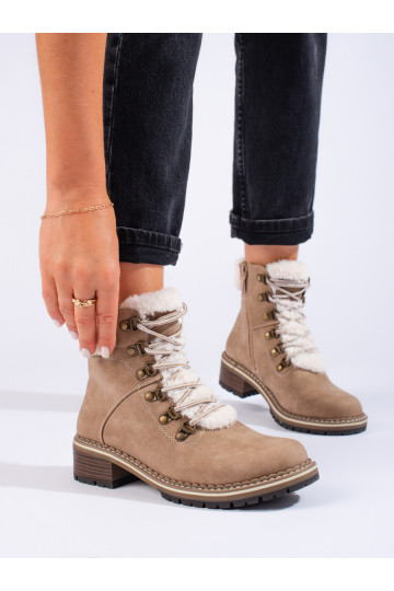 apavi  ar kažokādu