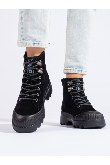 Melns zābaki ar platformu BIG STAR KK274522 2