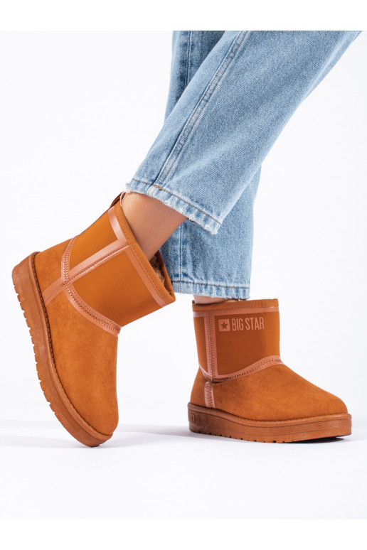 brūnas krāsas Sieviešu sniega zābaki BIG STAR KK274612B