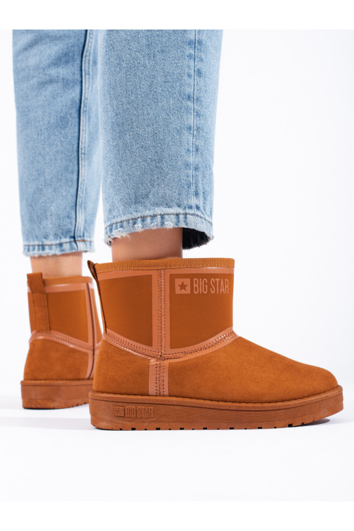brūnas krāsas Sieviešu sniega zābaki BIG STAR KK274612B