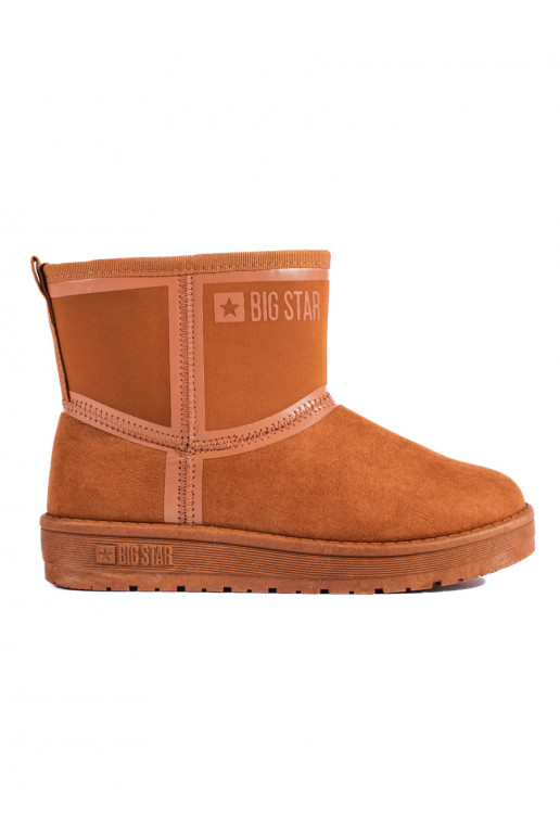 brūnas krāsas Sieviešu sniega zābaki BIG STAR KK274612B