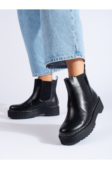 Melns Sieviešu zābaki BIG STAR II274101