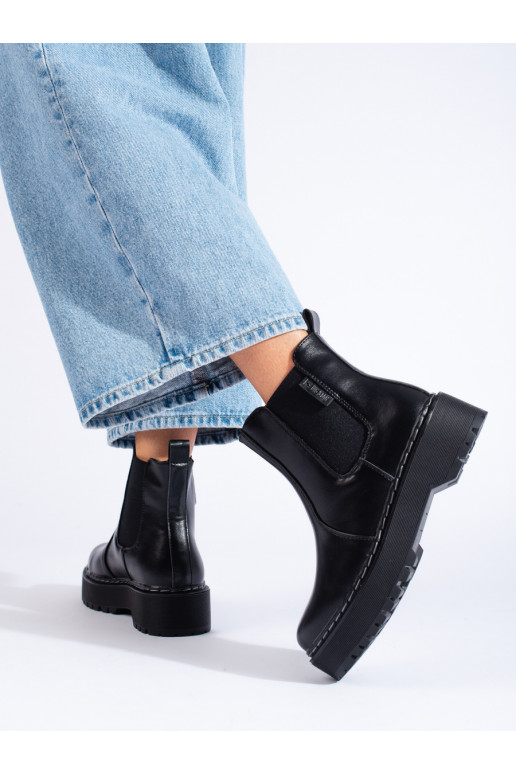 Melns Sieviešu zābaki BIG STAR II274101