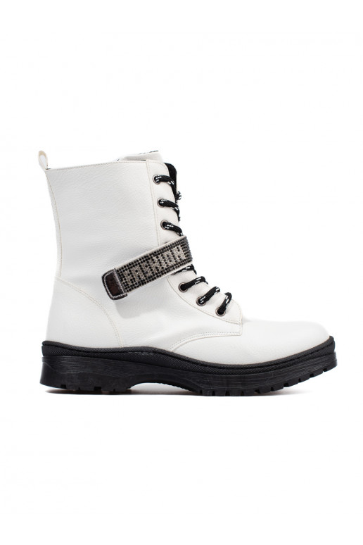 Sieviešu puszābaki  Potocki  balta krāsa