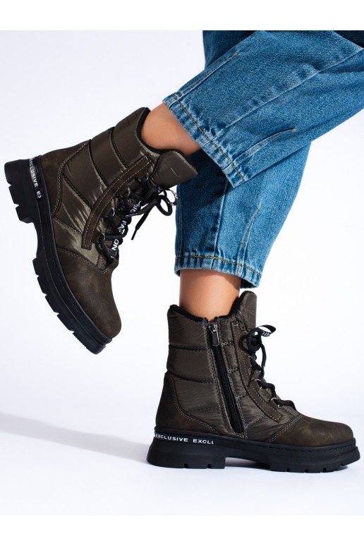 Sieviešu sniega zābaki  khaki