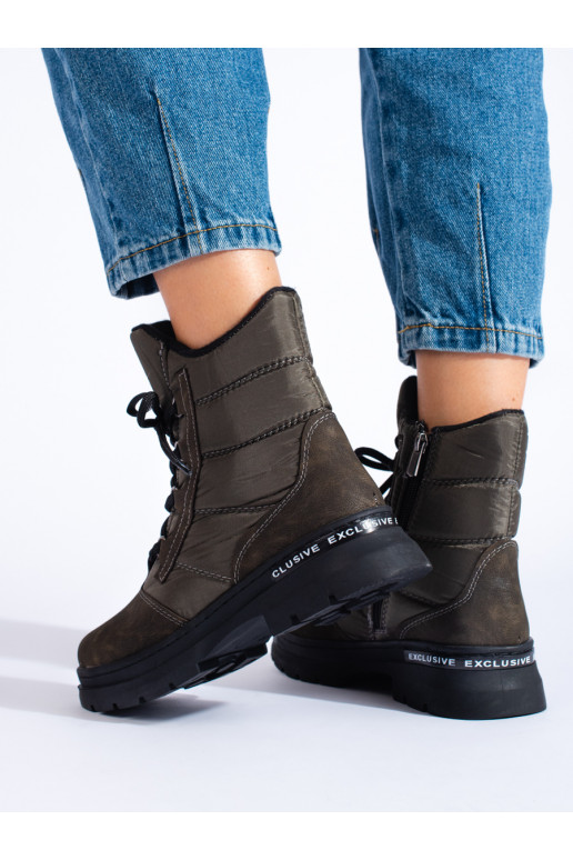 Sieviešu sniega zābaki  khaki