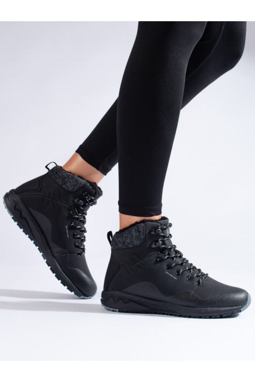 Melns  Trekinga apavi ar siltinājumu shelovet