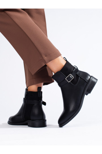 Melnas krāsas sieviešu zābaki 2