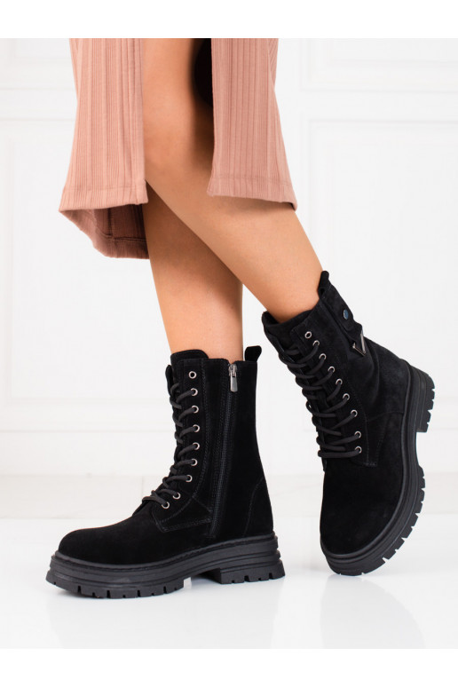  Sieviešu zābaki  Melnas krāsas