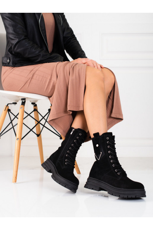  Sieviešu zābaki  Melnas krāsas