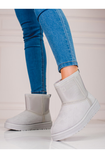 Pelēkas krāsas Sieviešu sniega zābaki  Big Star KK274613