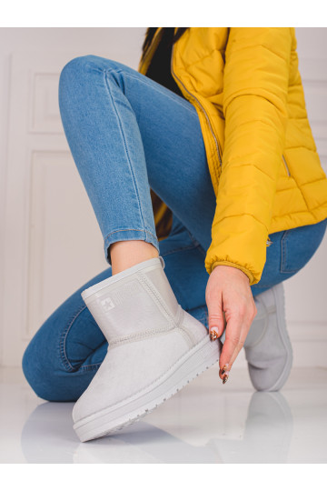 Pelēkas krāsas Sieviešu sniega zābaki  Big Star KK274613 2